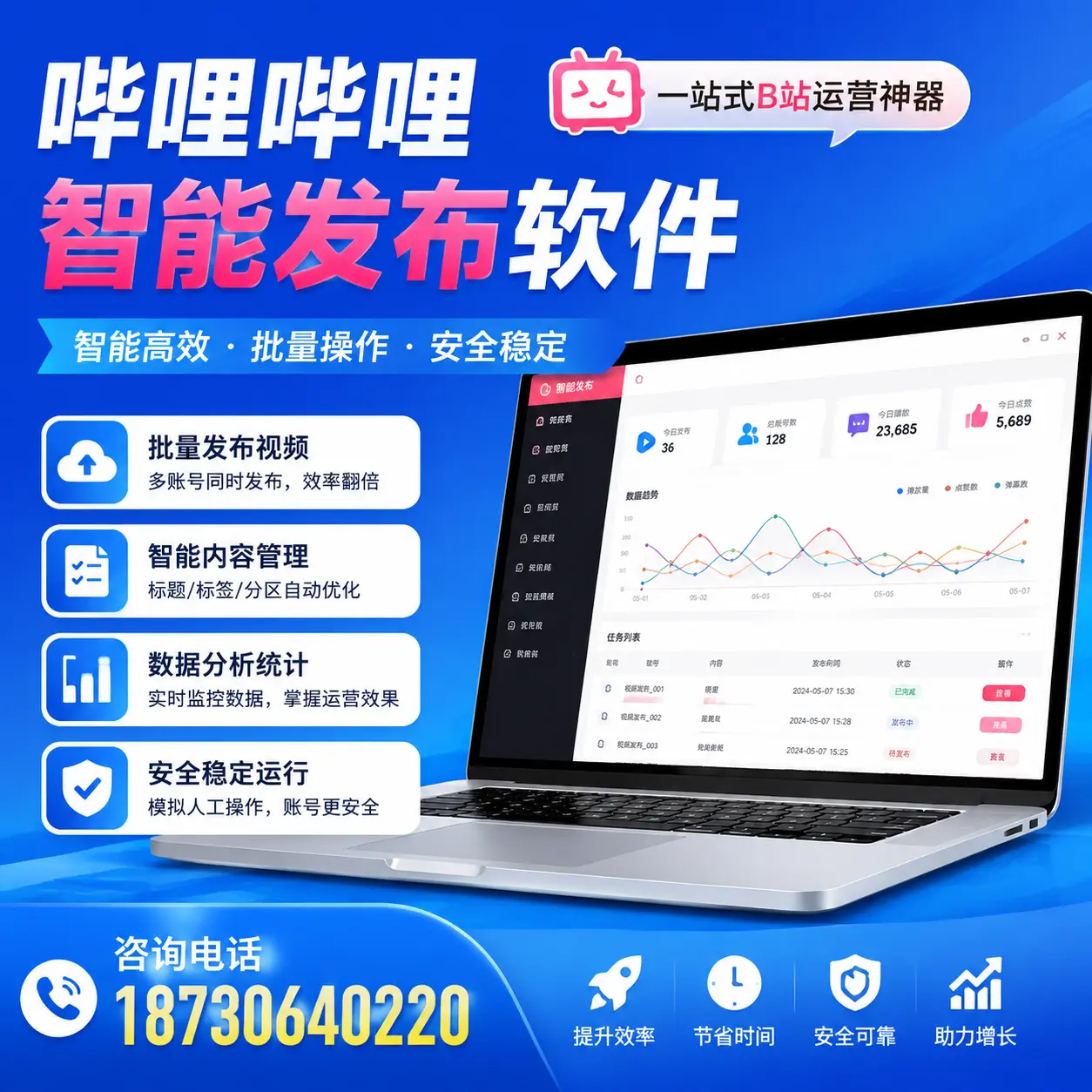 如何通过哔哩哔哩智能发布软件提升 濮阳 企业曝光率